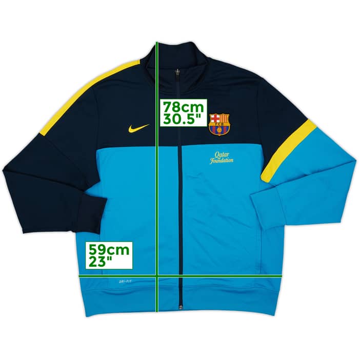2012-13 Barcelona Nike Track Jacket - 7/10 - (XL)