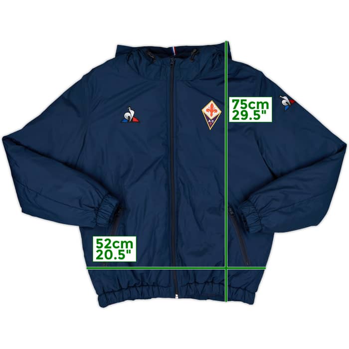 2018-19 Fiorentina Le Coq Sportif Padded Bench Coat - 10/10 - (L)