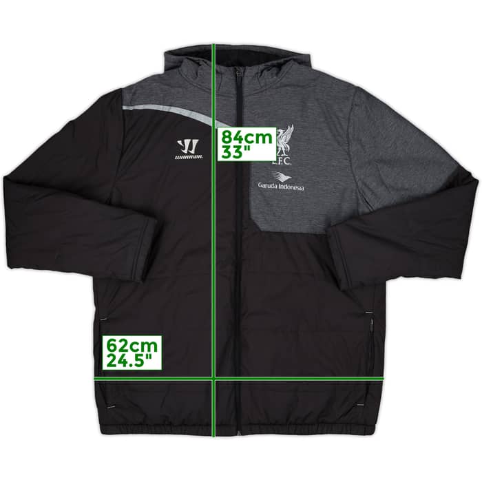 2014-15 Liverpool Warrior Padded Bench Coat - 7/10 - (XL)