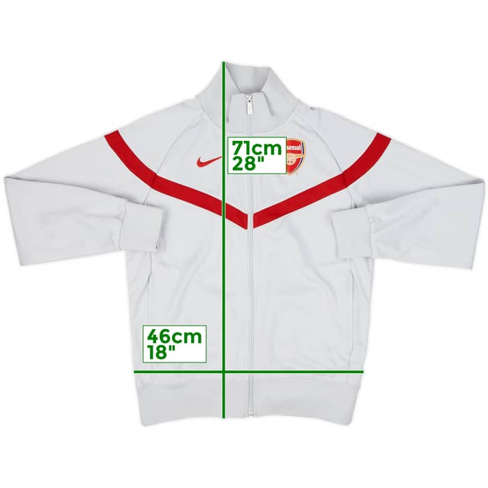 2009-10 Arsenal Nike Track Jacket - 8/10 - (S)