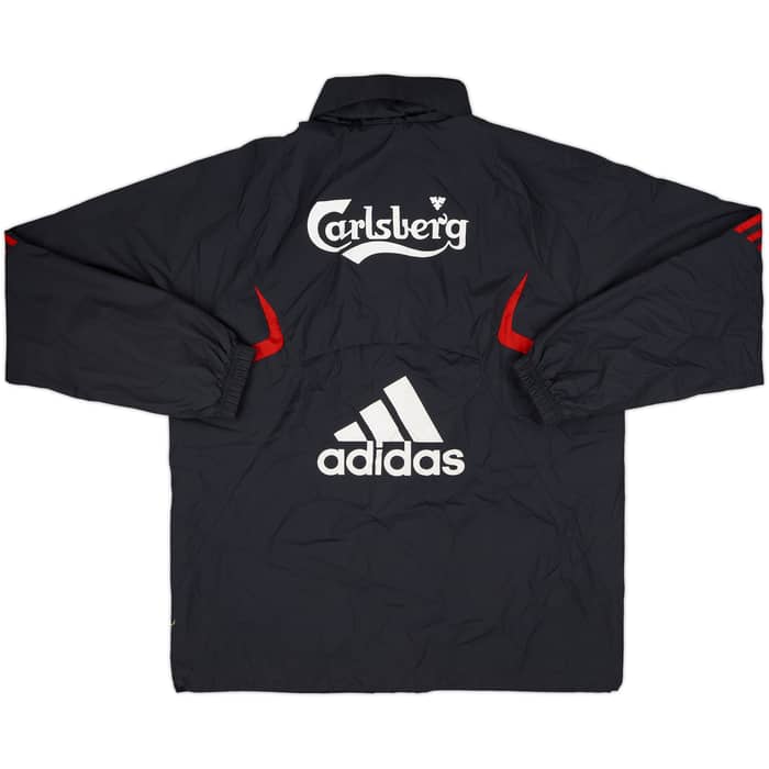 2009-10 Liverpool adidas Hooded Rain Jacket - 6/10 - (M)