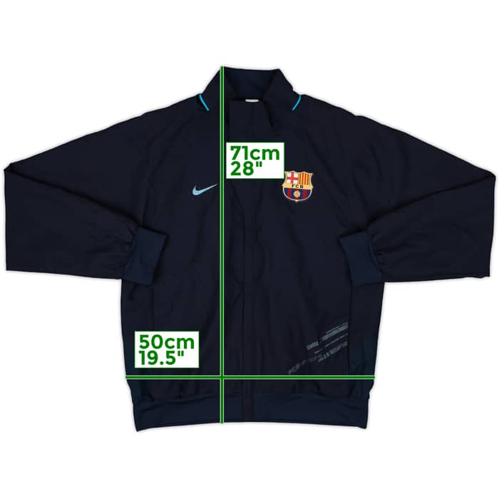 2007-08 Barcelona Nike Track Jacket - 5/10 - (M)