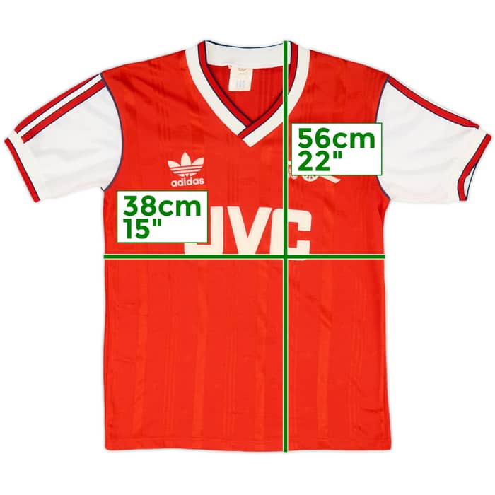 1986-88 Arsenal Home Shirt - 9/10 - (S)