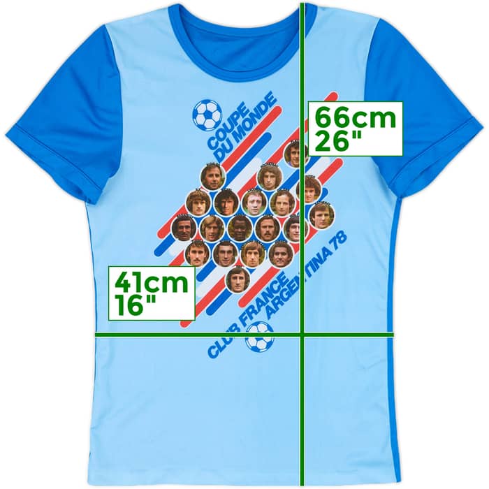 1978 France Coupe De Monde Training Shirt - 9/10 - (S)