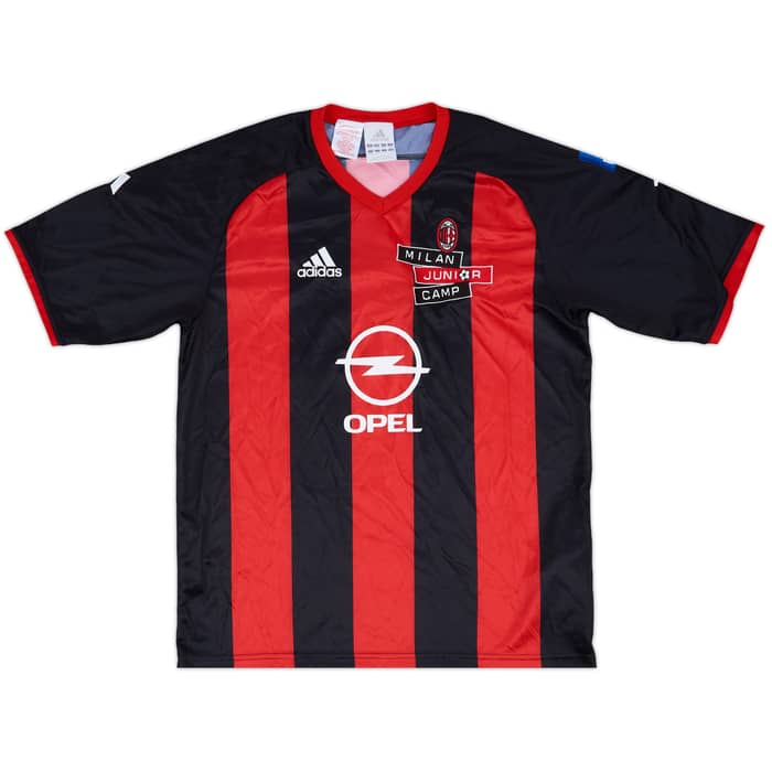 2004-05 AC Milan adidas Junior Camp Training Shirt - 9/10 - (XL.Boys)