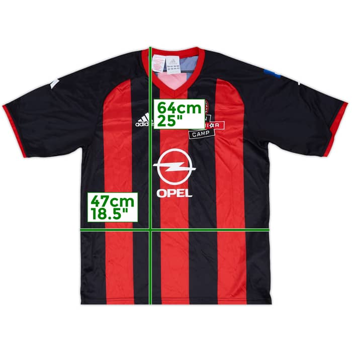 2004-05 AC Milan adidas Junior Camp Training Shirt - 9/10 - (XL.Boys)