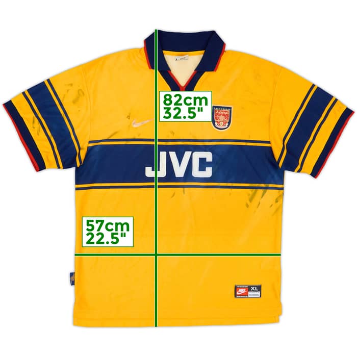 1997-99 Arsenal Away Shirt - 4/10 - (XL)