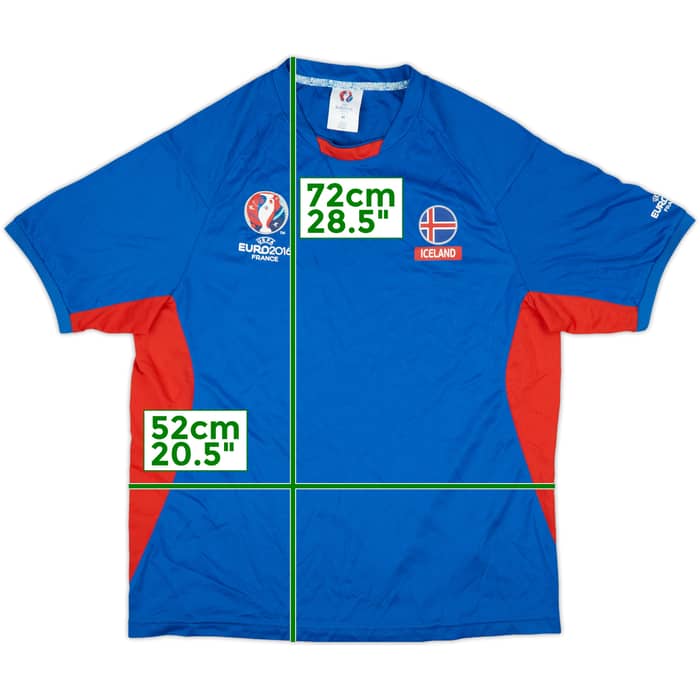 2016 Iceland Training/Leisure Shirt - 8/10 - (M)