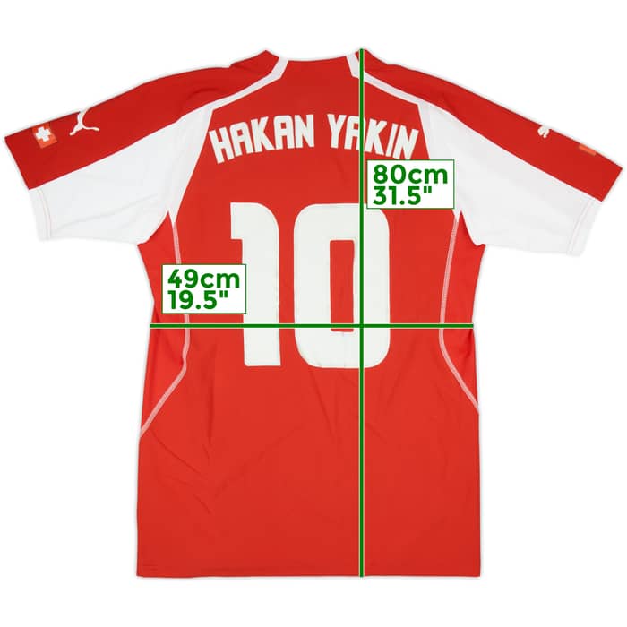 2004-06 Switzerland Home Shirt Hakan Yakin #10 - 7/10 - (L)