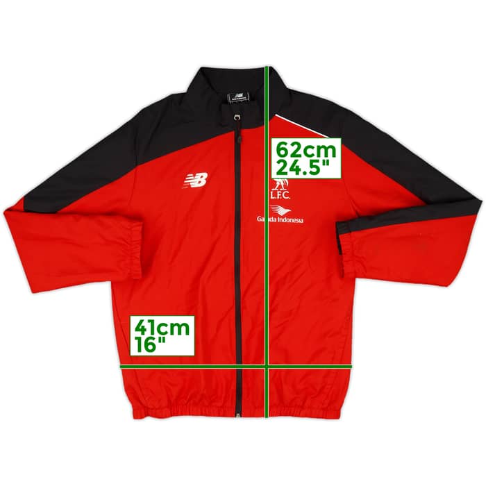 2015-16 Liverpool New Balance Track Jacket - 5/10 - (M)