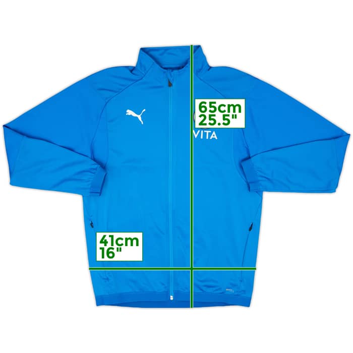 2018-19 Stockport County Puma Track Jacket - 7/10 - (M)