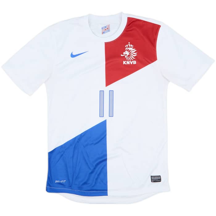 2013-14 Netherlands Away Shirt Robben #11 - 9/10 - (S)