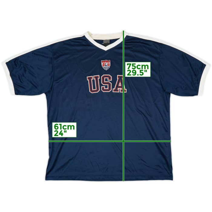 2002-03 USA Nike Training Shirt - 7/10 - (XL)
