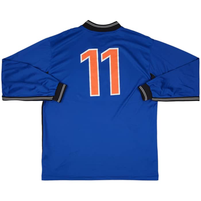 1998-00 Netherlands Nike Player Issue Training L/S Shirt #11 - 7/10 - (XL)