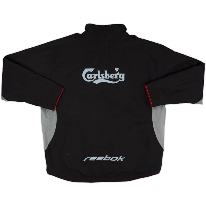 2002-03 Liverpool Reebok 1/4 Zip Training Top - 6/10 - (L)