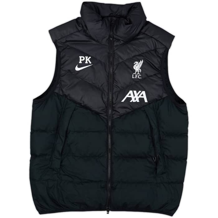 2020-21 Liverpool Staff Issue Nike Padded Gilet PK - 8/10 - (L)