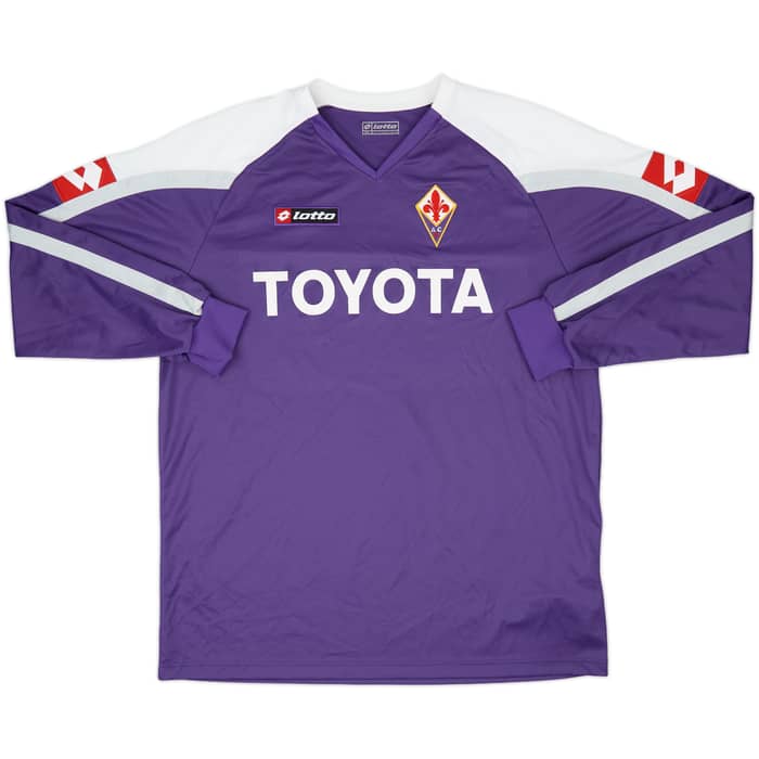 2007-08 Fiorentina Lotto Training L/S Shirt - 7/10 - (XXL)