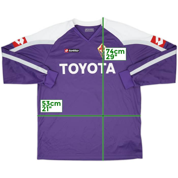 2007-08 Fiorentina Lotto Training L/S Shirt - 7/10 - (XXL)