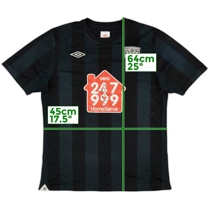 2010-11 West Brom Away Shirt - 5/10 - (L)