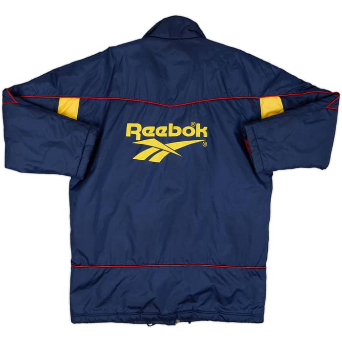 1997-98 Liverpool Reebok Padded Bench Coat - 4/10 - (L)