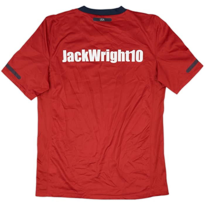 2011-12 USA Away Shirt Jack Wright 10 - 9/10 - (S)