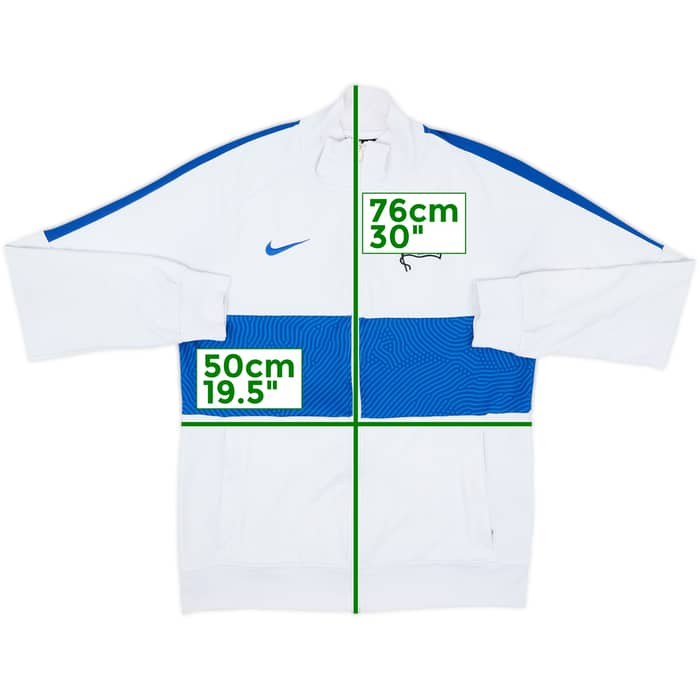 2020-21 Hertha Berlin Nike Track Jacket - 8/10 - (M)