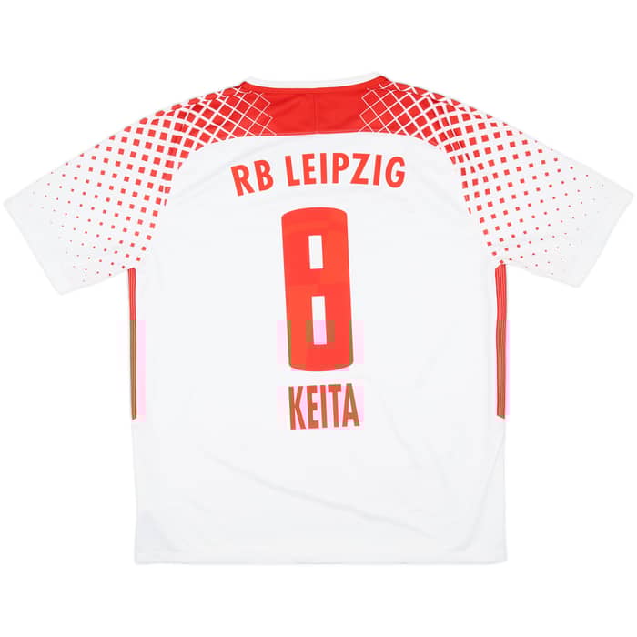 2017-18 RB Leipzig Home Shirt Keita #8 (XL)