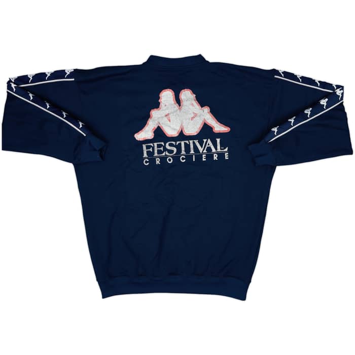 1998-00 Genoa Kappa 1/4 Zip Drill Top - 5/10 - (XL)