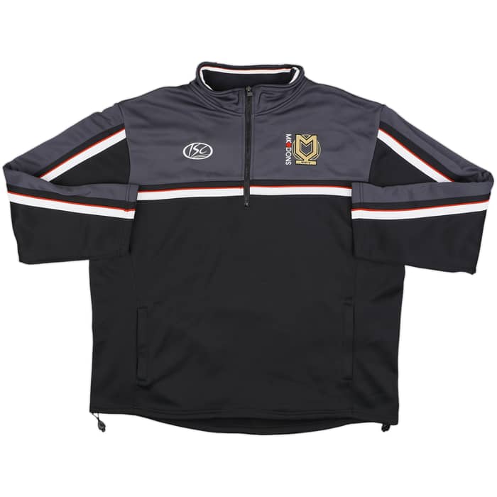 2010-12 MK Dons ISC 1/4 Zip Training Top - 8/10 - (3XL)