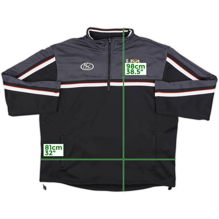 2010-12 MK Dons ISC 1/4 Zip Training Top - 8/10 - (3XL)