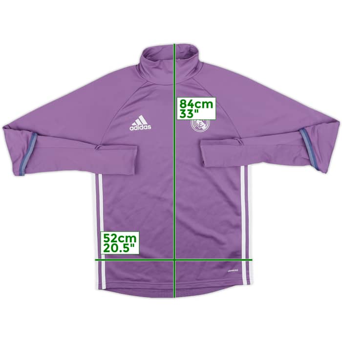 2016-17 Real Madrid adidas Drill Top - 8/10 - (XS)