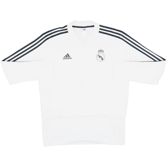 2018-19 Real Madrid adidas Drill Top - 8/10 - (L)