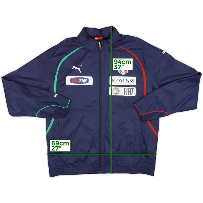 2010-12 Italy Puma Hooded Rain Jacket - 5/10 - (L)