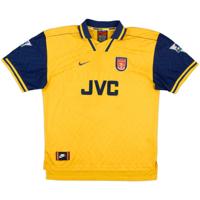 1996-97 Arsenal Away Shirt Garde #19 - 7/10 - (XL)