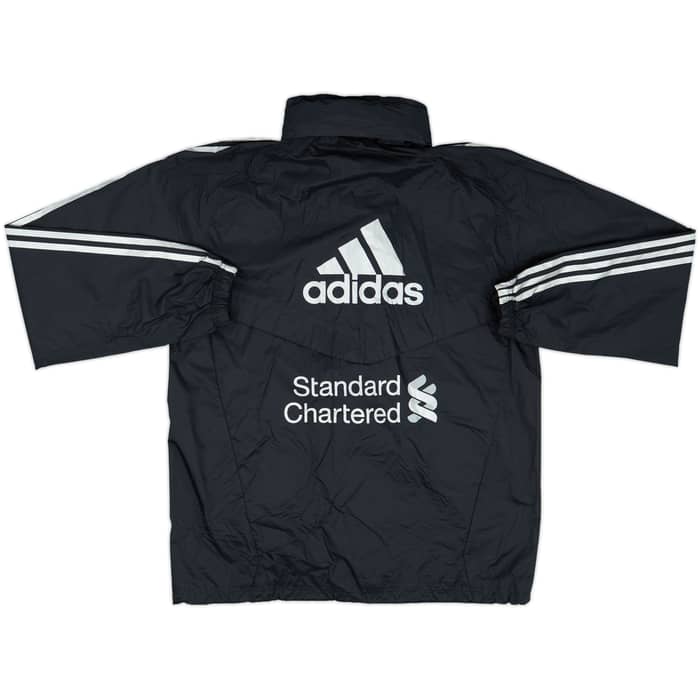 2011-12 Liverpool adidas Player Issue Hooded Rain Jacket #54 - 10/10 - (L/XL)