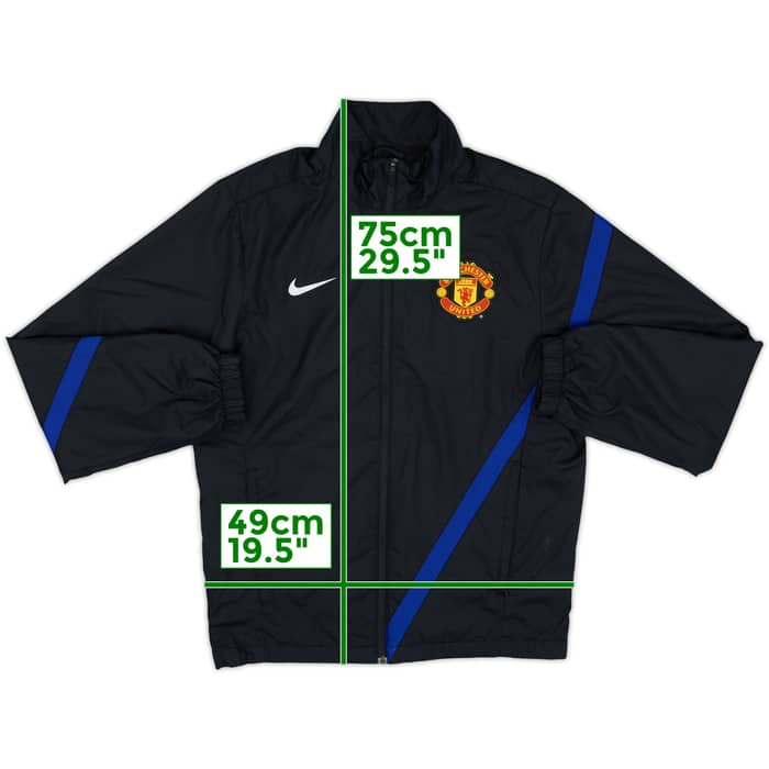 2011-12 Manchester United Nike Track Jacket - 8/10 - (S)