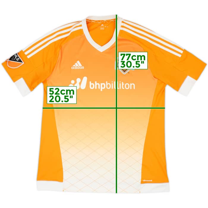 2014 Houston Dynamo Home Shirt - 8/10 - (L)