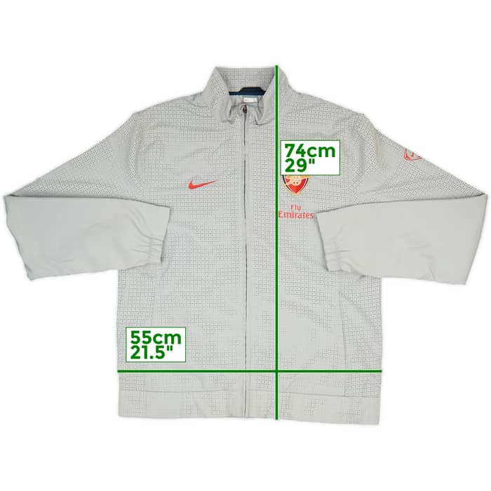 2009-10 Arsenal Track Jacket - 9/10 - (L)