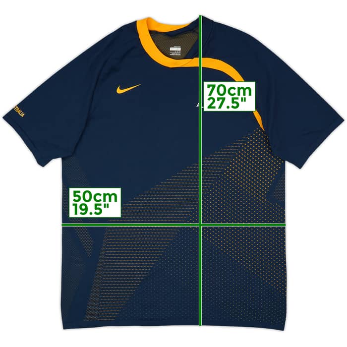 2008-09 Australia Player Issue Nike Training Shirt - 9/10 - (XL)