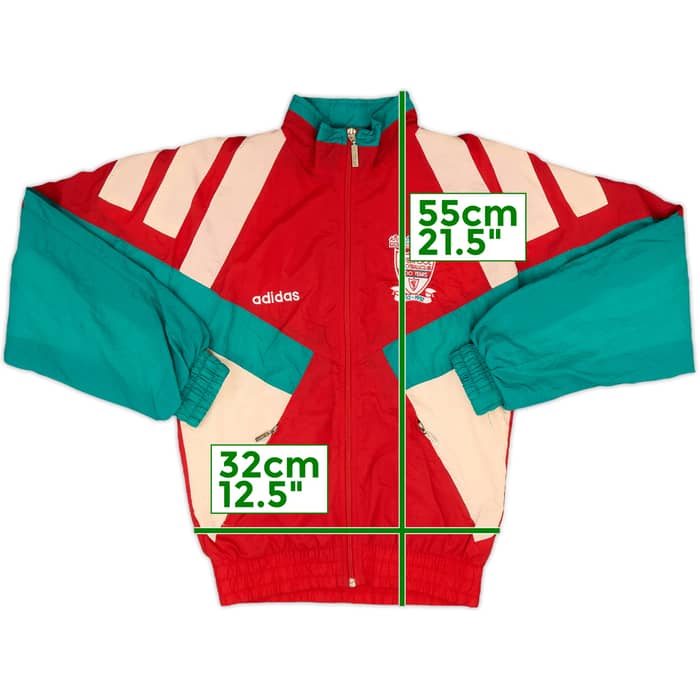 1992-93 Liverpool adidas Track Jacket - 6/10 - (S.Boys)