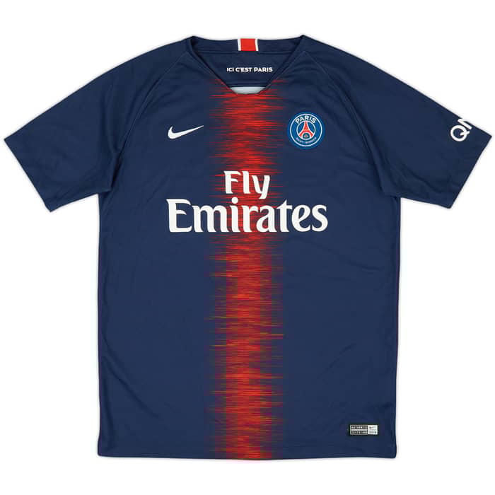 2018-19 Paris Saint-Germain Home Shirt Mbappe #29 - 9/10 - (XL.Boys)