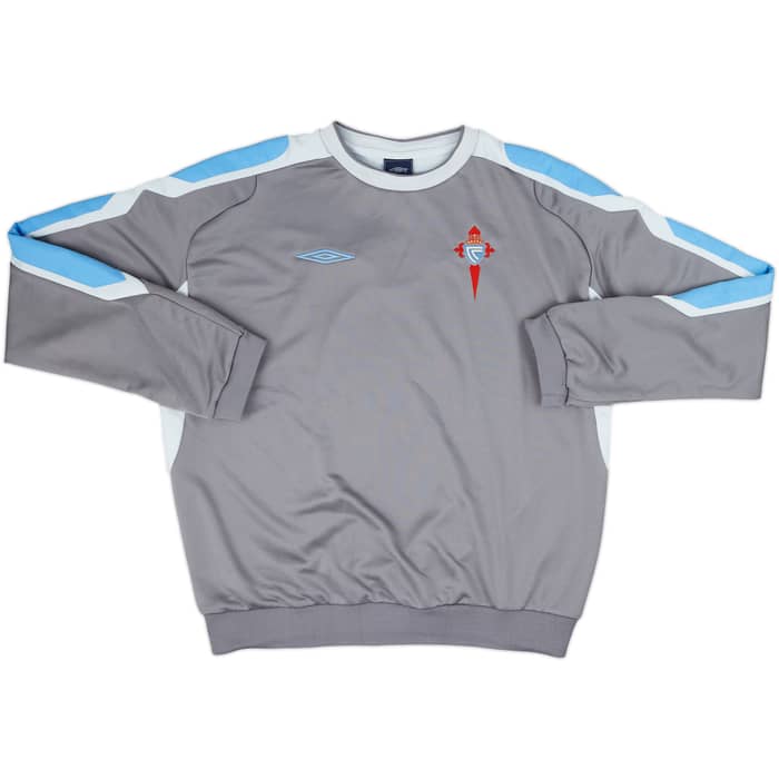2007-08 Celta Vigo Umbro Sweat Top - 8/10 - (XXL)