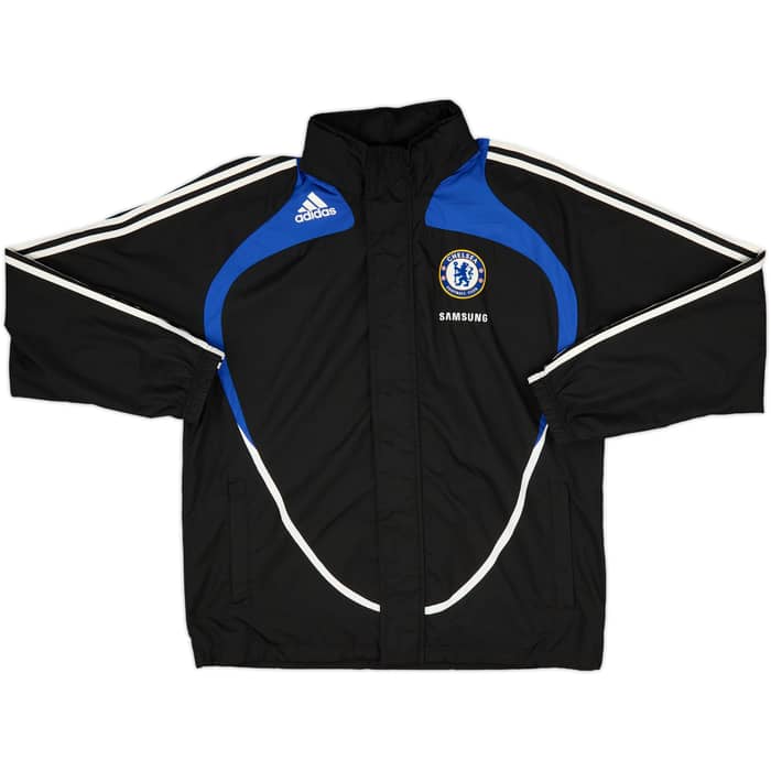 2008-09 Chelsea adidas Padded Bench Coat - 6/10 - (M/L)
