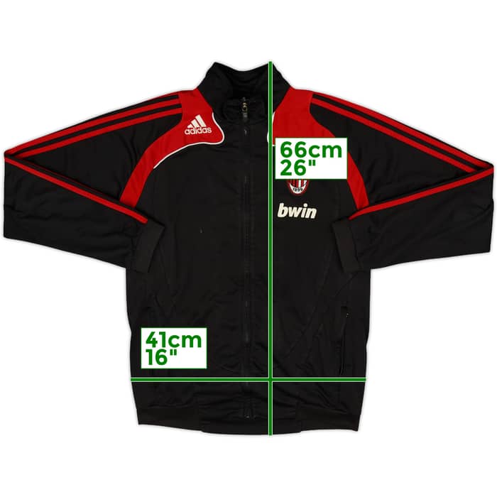 2008-09 AC Milan adidas Track Jacket - 7/10 - (M)
