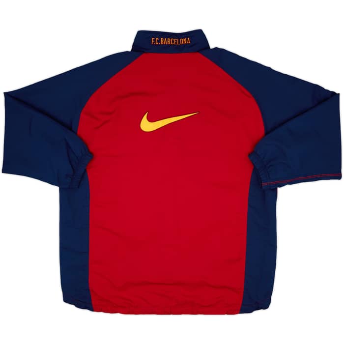2003-04 Barcelona Nike Track Jacket - 9/10 - (XL)