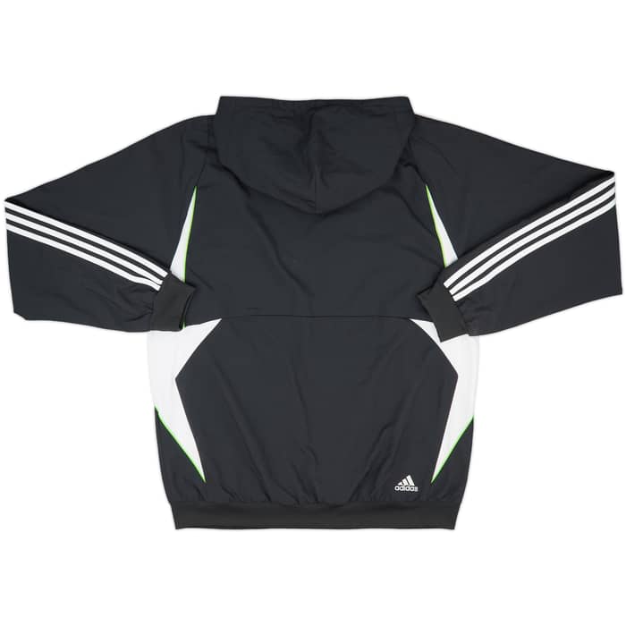 2007-08 Real Madrid adidas CL Hooded Track Jacket - 8/10 - (XL/XXL)