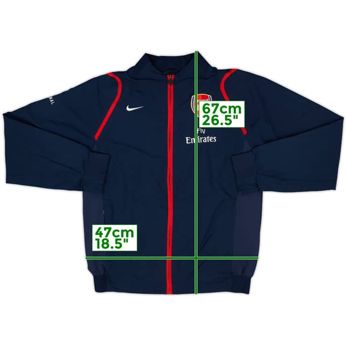 2006-07 Arsenal Nike Track Jacket - 10/10 - (L)