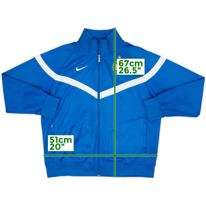 2009-10 Inter Milan Nike Track Jacket - 6/10 - (XL)