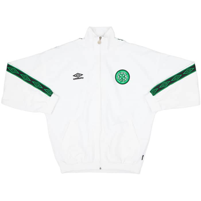 1994-95 Celtic Umbro Track Jacket - 9/10 - (S)