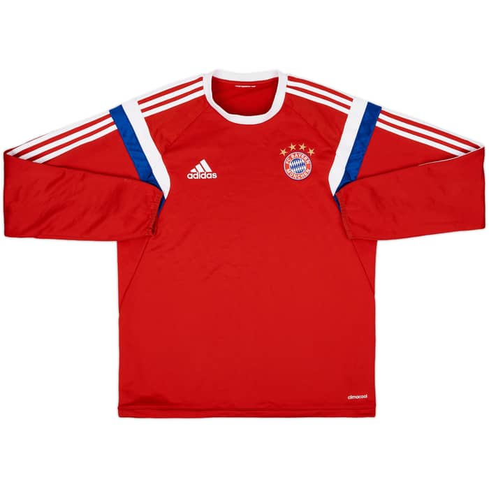 2014-15 Bayern Munich adidas Sweat Top - 6/10 - (L)